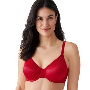 Wacoal Back Appeal Underwire Bra - Barbados Cherry - 42D